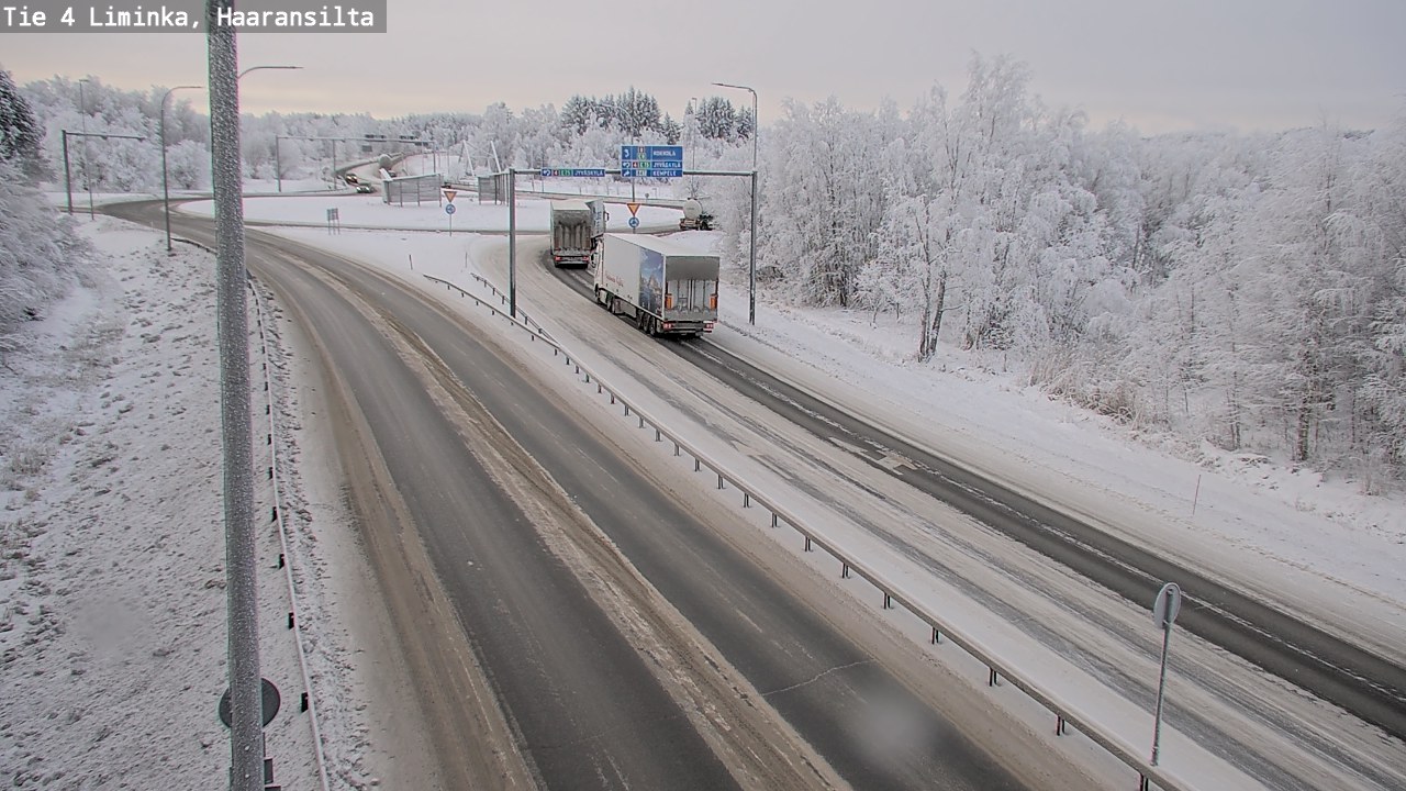 Kelikamerat Kuva Tie 4 Liminka, Haaransilta, Liminka, Pohjois-Pohjanmaa