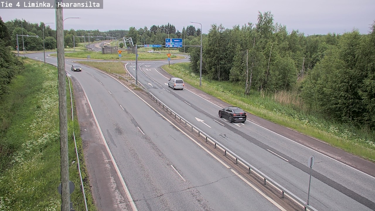 Kelikamerat Kuva Tie 4 Liminka, Haaransilta, Liminka, Pohjois-Pohjanmaa