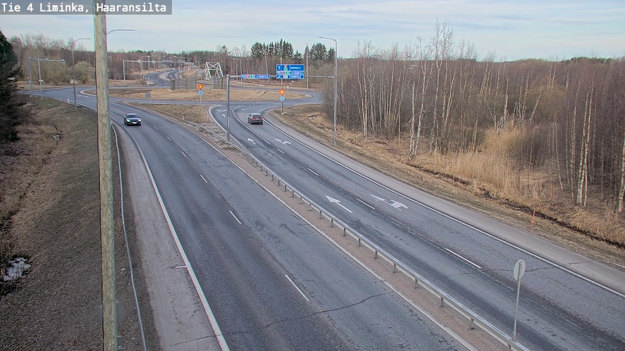 Kelikamerat Kuva Tie 4 Liminka, Haaransilta, Liminka, Pohjois-Pohjanmaa