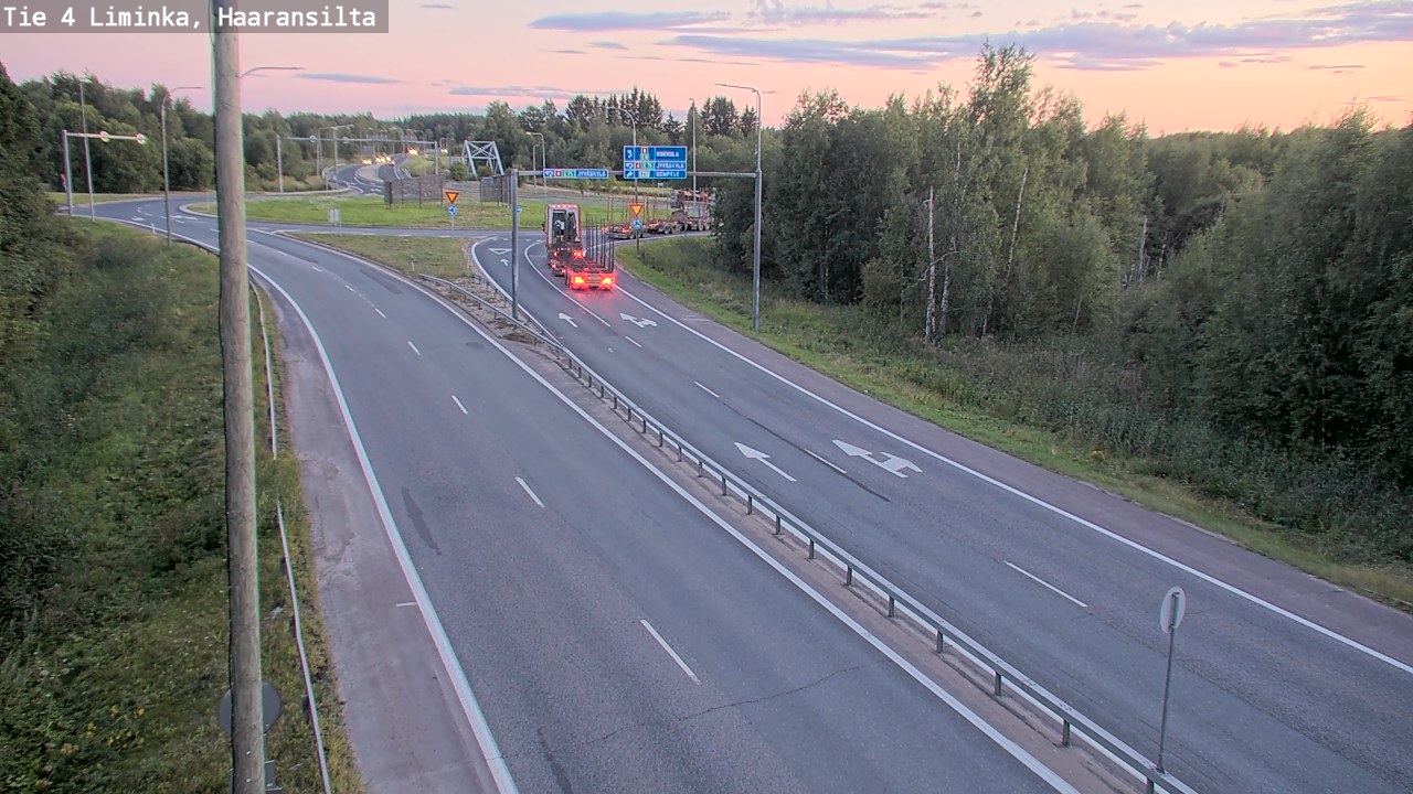 Kelikamerat Kuva Tie 4 Liminka, Haaransilta, Liminka, Pohjois-Pohjanmaa