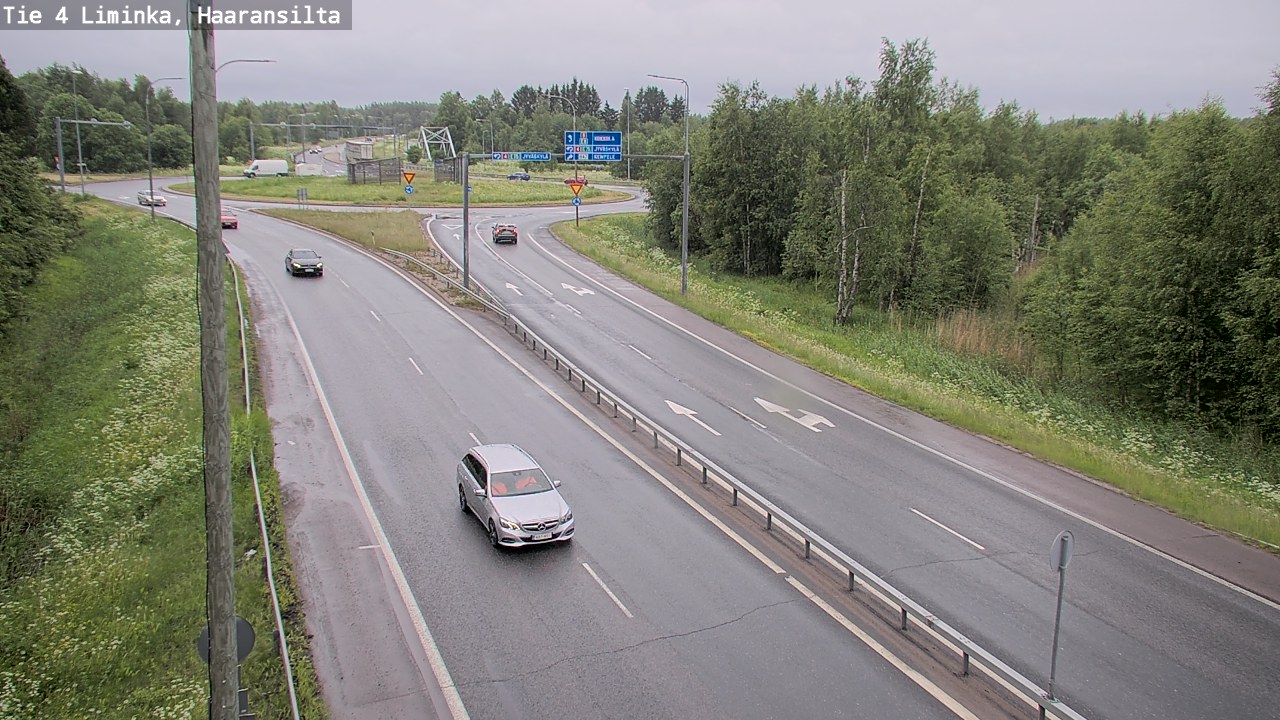 Kelikamerat Kuva Tie 4 Liminka, Haaransilta, Liminka, Pohjois-Pohjanmaa