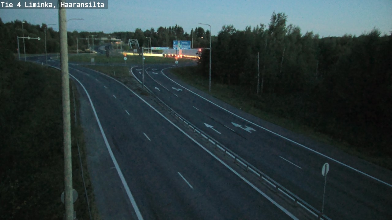 Kelikamerat Kuva Tie 4 Liminka, Haaransilta, Liminka, Pohjois-Pohjanmaa