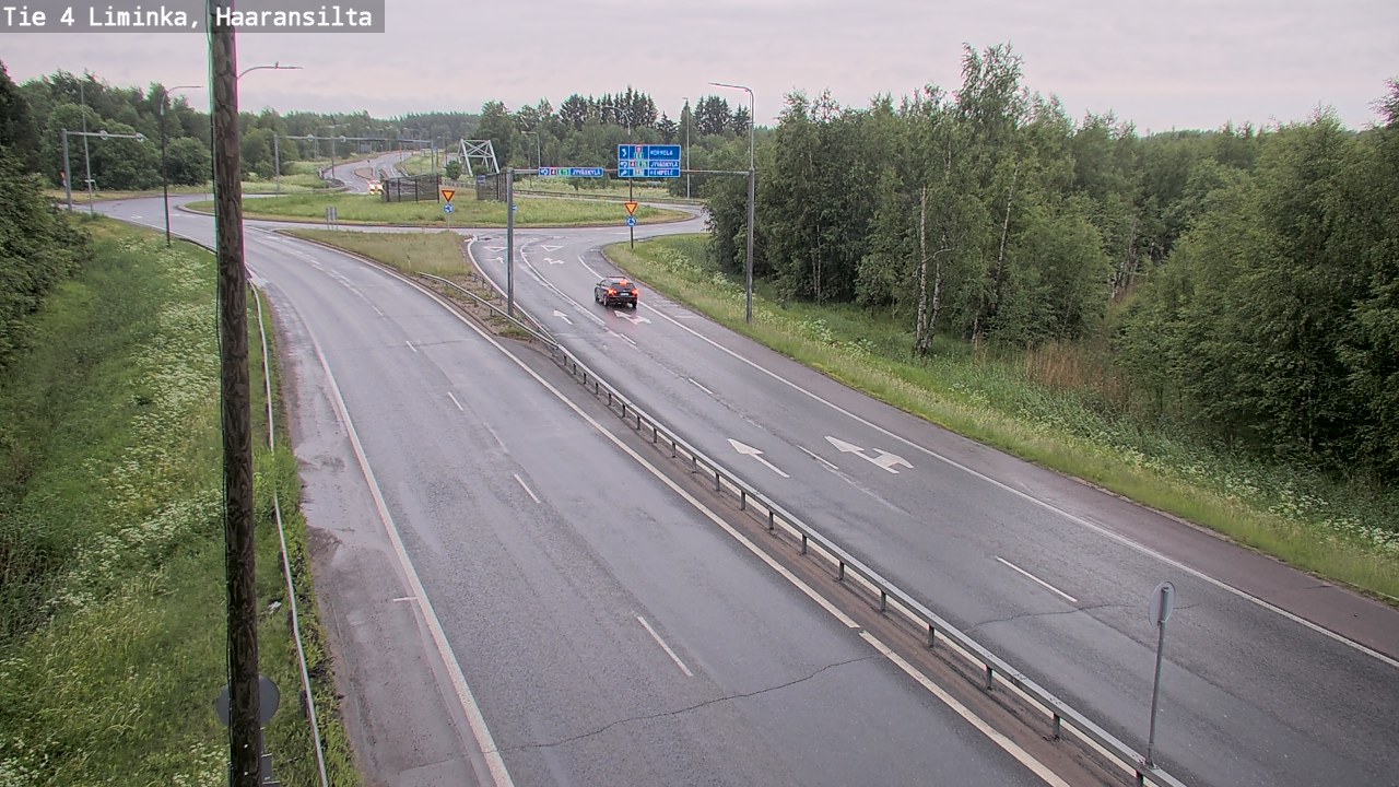 Kelikamerat Kuva Tie 4 Liminka, Haaransilta, Liminka, Pohjois-Pohjanmaa