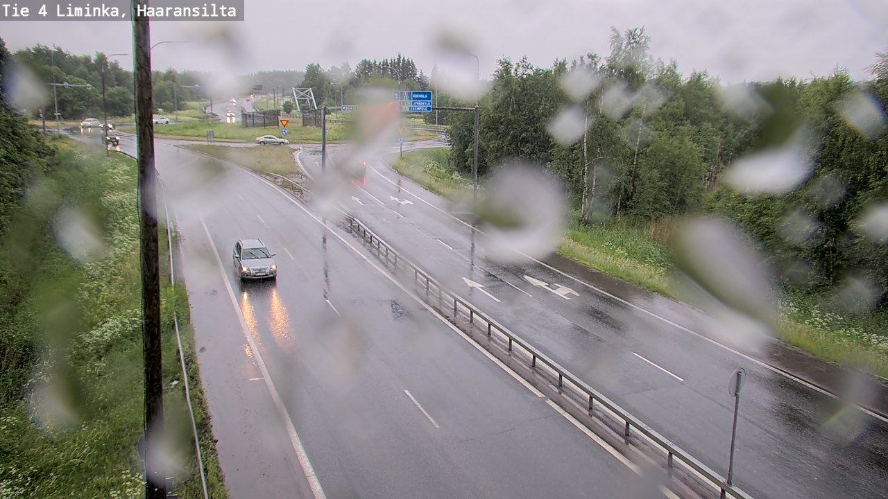 Kelikamerat Kuva Tie 4 Liminka, Haaransilta, Liminka, Pohjois-Pohjanmaa