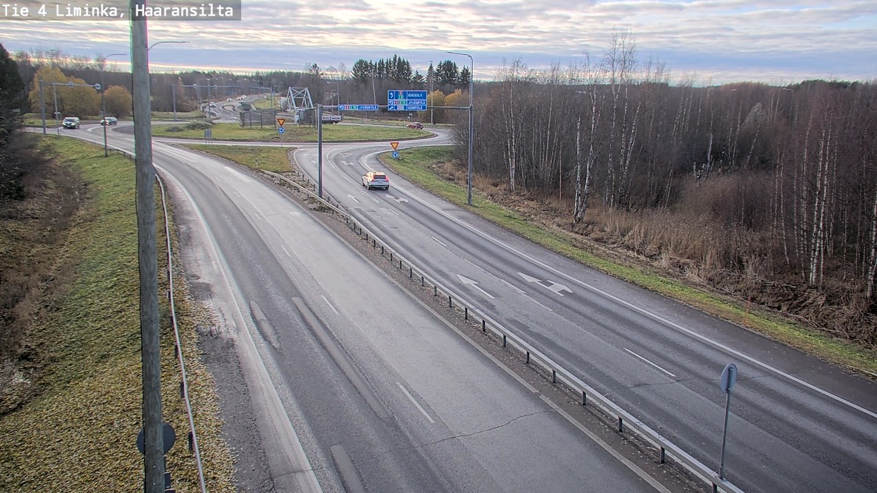 Kelikamerat Kuva Tie 4 Liminka, Haaransilta, Liminka, Pohjois-Pohjanmaa