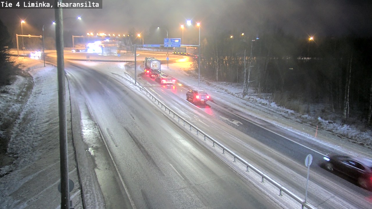 Weather Camera Image Road 4 Liminka, Haaransilta, Liminka, Pohjois-Pohjanmaa