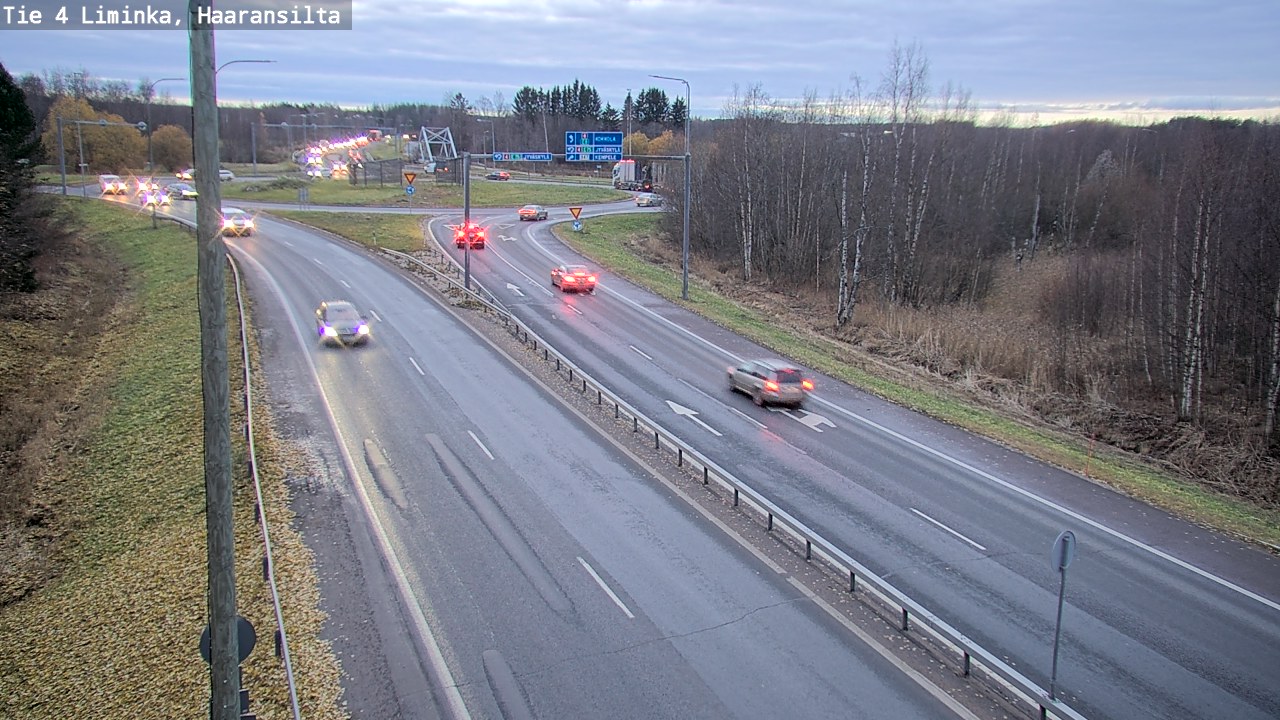 Kelikamerat Kuva Tie 4 Liminka, Haaransilta, Liminka, Pohjois-Pohjanmaa