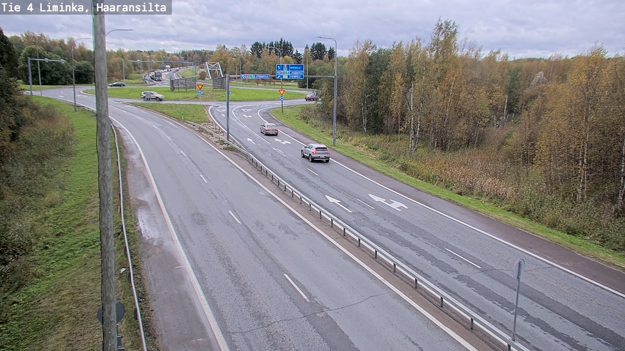 Kelikamerat Kuva Tie 4 Liminka, Haaransilta, Liminka, Pohjois-Pohjanmaa