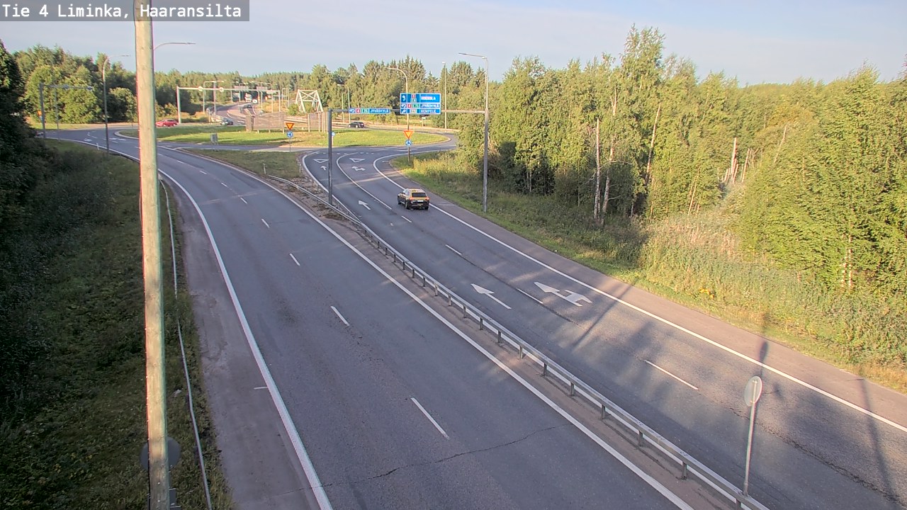 Weather Camera Image Road 4 Liminka, Haaransilta, Liminka, Pohjois-Pohjanmaa