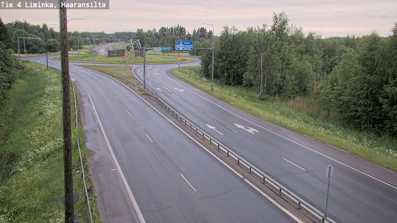 Kelikamerat Kuva Tie 4 Liminka, Haaransilta, Liminka, Pohjois-Pohjanmaa