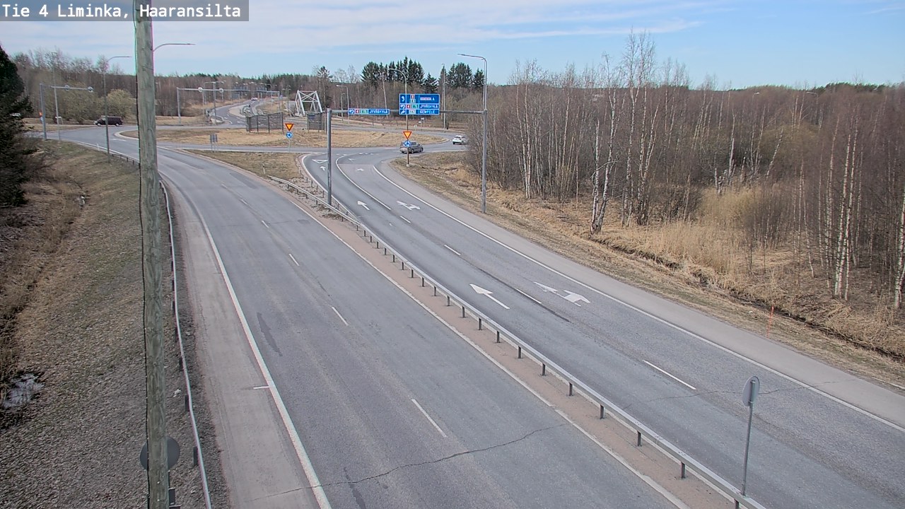 Kelikamerat Kuva Tie 4 Liminka, Haaransilta, Liminka, Pohjois-Pohjanmaa