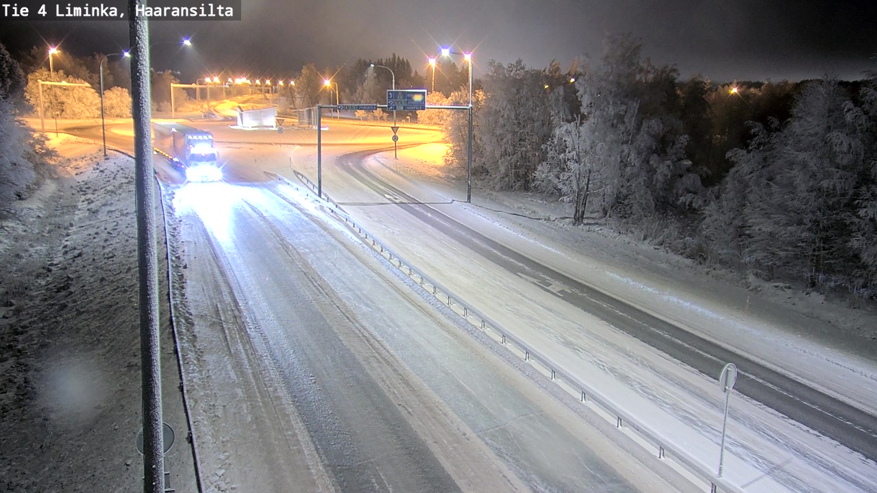 Kelikamerat Kuva Tie 4 Liminka, Haaransilta, Liminka, Pohjois-Pohjanmaa