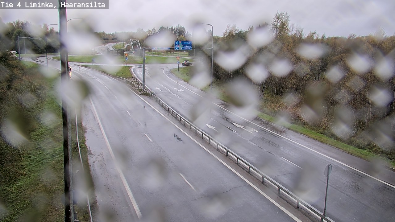 Weather Camera Image Road 4 Liminka, Haaransilta, Liminka, Pohjois-Pohjanmaa