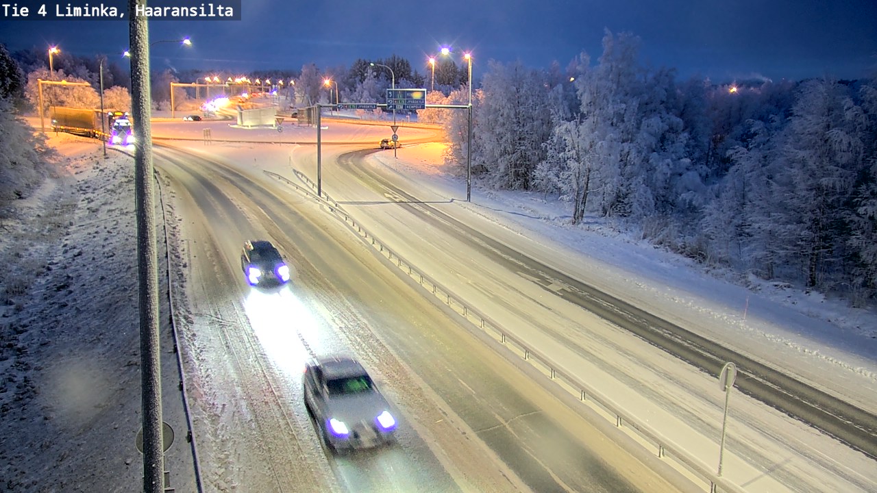 Kelikamerat Kuva Tie 4 Liminka, Haaransilta, Liminka, Pohjois-Pohjanmaa