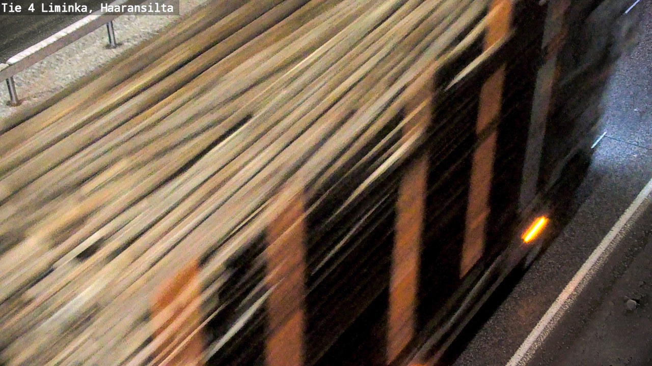 Weather Camera Image Väg 4 Limingo, Haaransilta, Liminka, Pohjois-Pohjanmaa