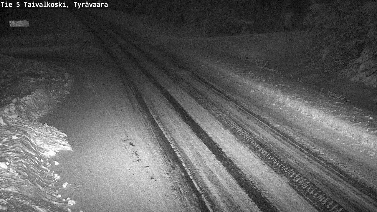 Kelikamerat Kuva Tie 5 Taivalkoski, Tyrävaara, Taivalkoski, Pohjois-Pohjanmaa