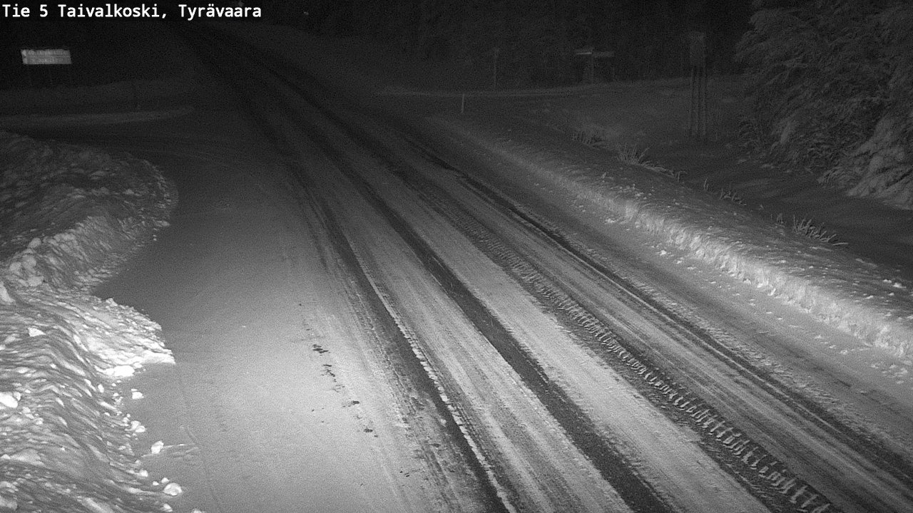 Kelikamerat Kuva Tie 5 Taivalkoski, Tyrävaara, Taivalkoski, Pohjois-Pohjanmaa