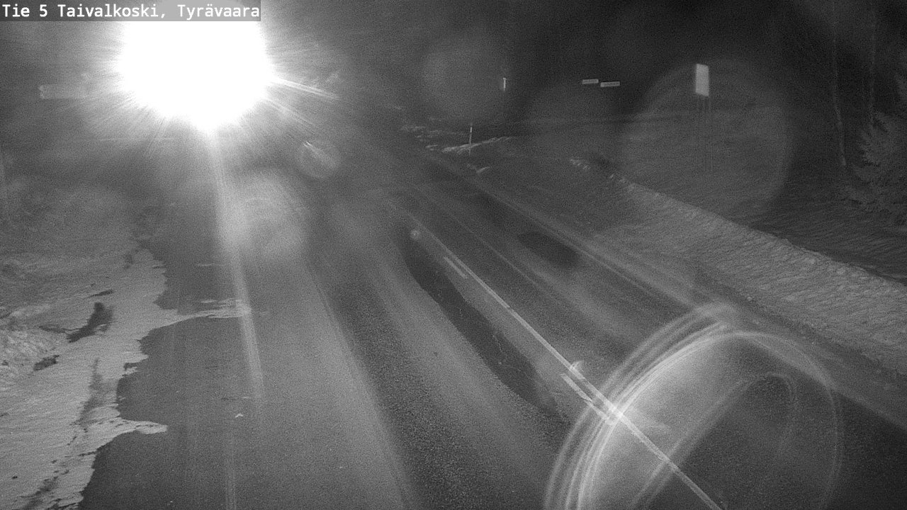 Kelikamerat Kuva Tie 5 Taivalkoski, Tyrävaara, Taivalkoski, Pohjois-Pohjanmaa