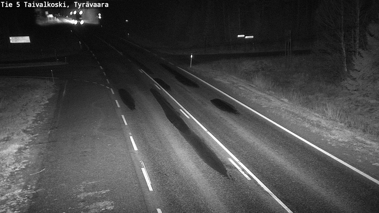 Kelikamerat Kuva Tie 5 Taivalkoski, Tyrävaara, Taivalkoski, Pohjois-Pohjanmaa