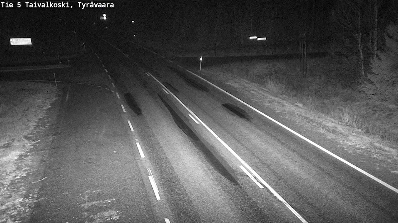 Kelikamerat Kuva Tie 5 Taivalkoski, Tyrävaara, Taivalkoski, Pohjois-Pohjanmaa