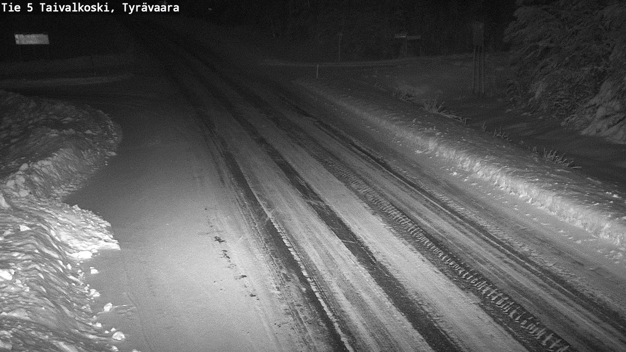 Kelikamerat Kuva Tie 5 Taivalkoski, Tyrävaara, Taivalkoski, Pohjois-Pohjanmaa
