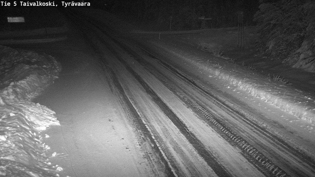 Kelikamerat Kuva Tie 5 Taivalkoski, Tyrävaara, Taivalkoski, Pohjois-Pohjanmaa