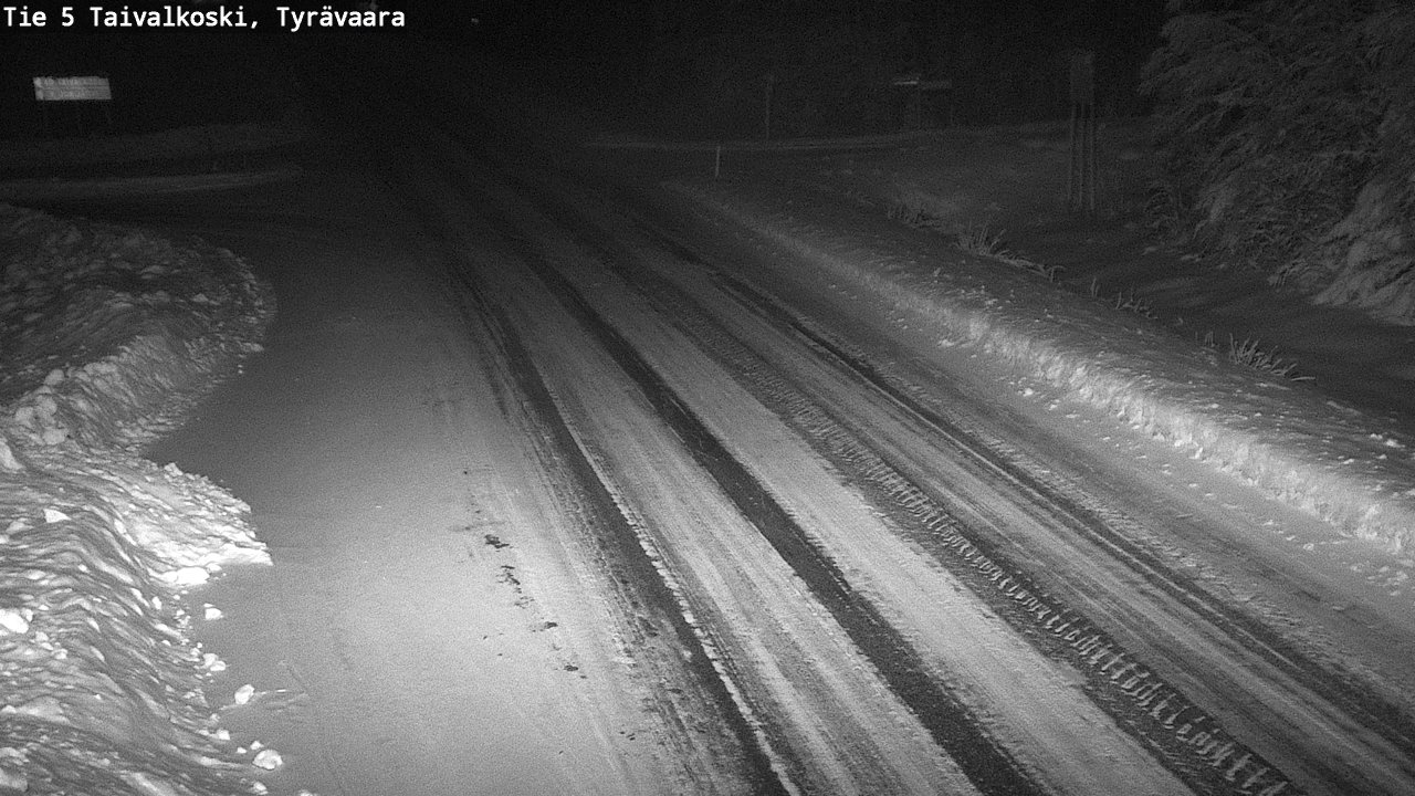 Kelikamerat Kuva Tie 5 Taivalkoski, Tyrävaara, Taivalkoski, Pohjois-Pohjanmaa