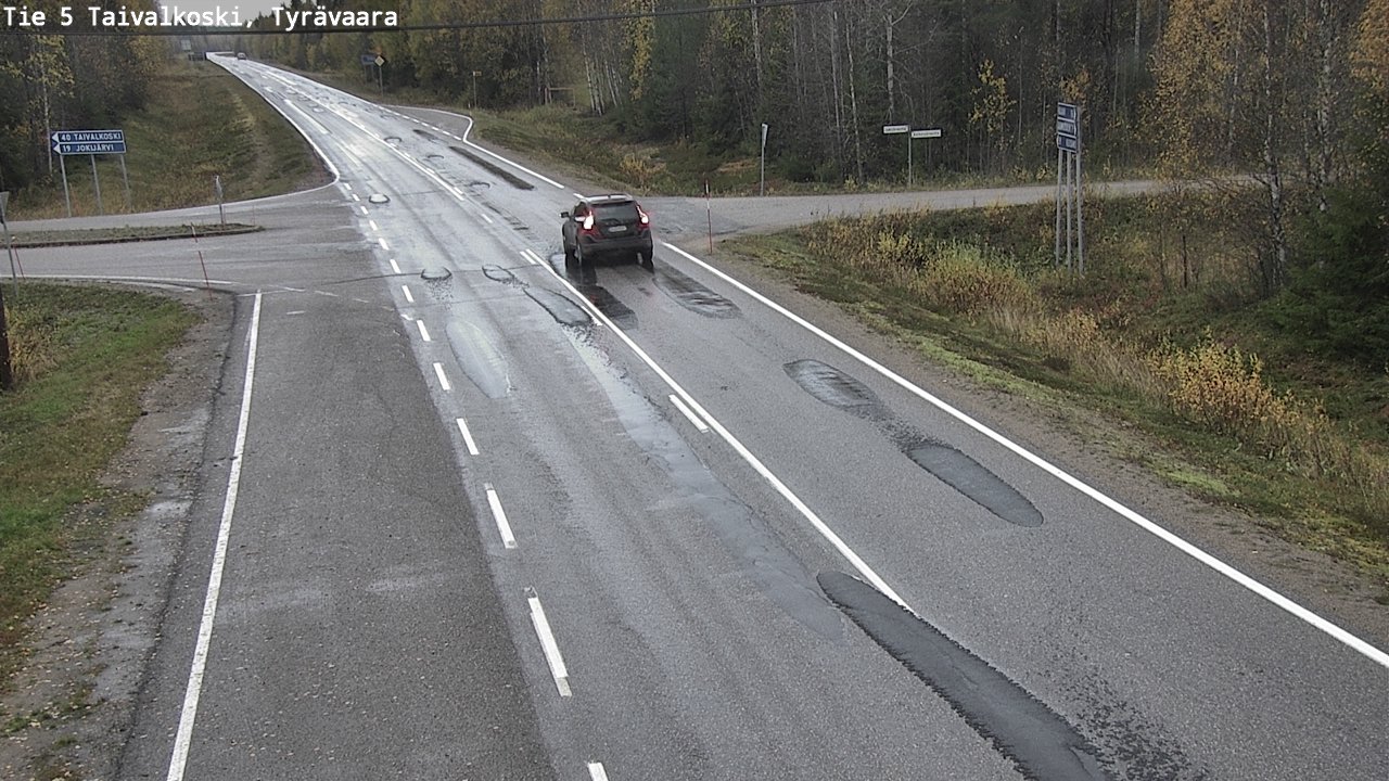 Kelikamerat Kuva Tie 5 Taivalkoski, Tyrävaara, Taivalkoski, Pohjois-Pohjanmaa