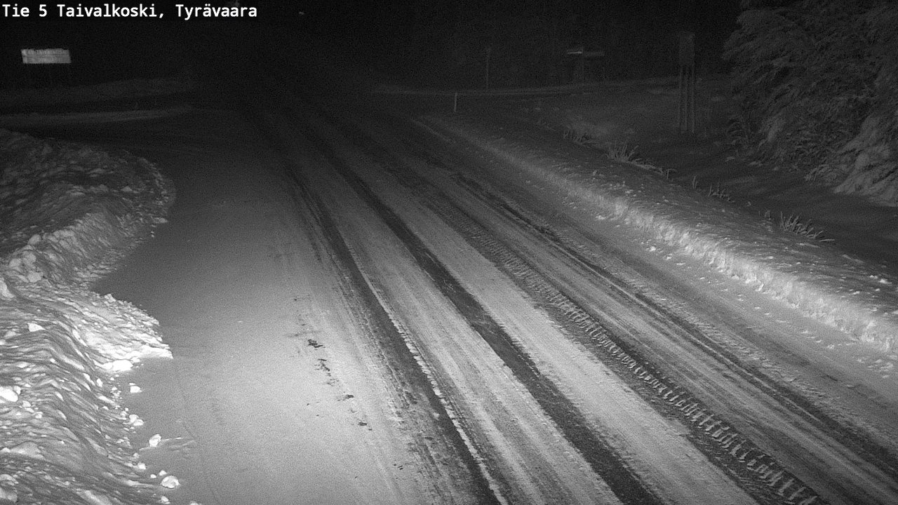 Kelikamerat Kuva Tie 5 Taivalkoski, Tyrävaara, Taivalkoski, Pohjois-Pohjanmaa