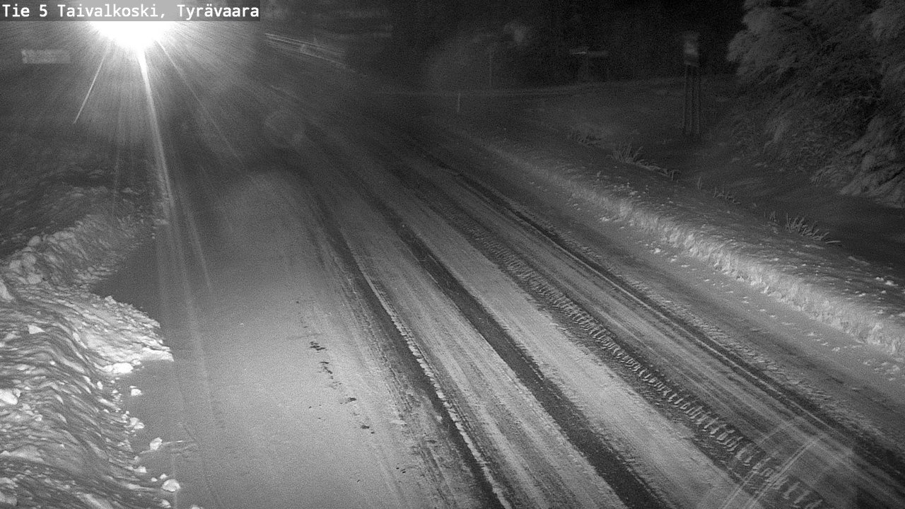 Kelikamerat Kuva Tie 5 Taivalkoski, Tyrävaara, Taivalkoski, Pohjois-Pohjanmaa