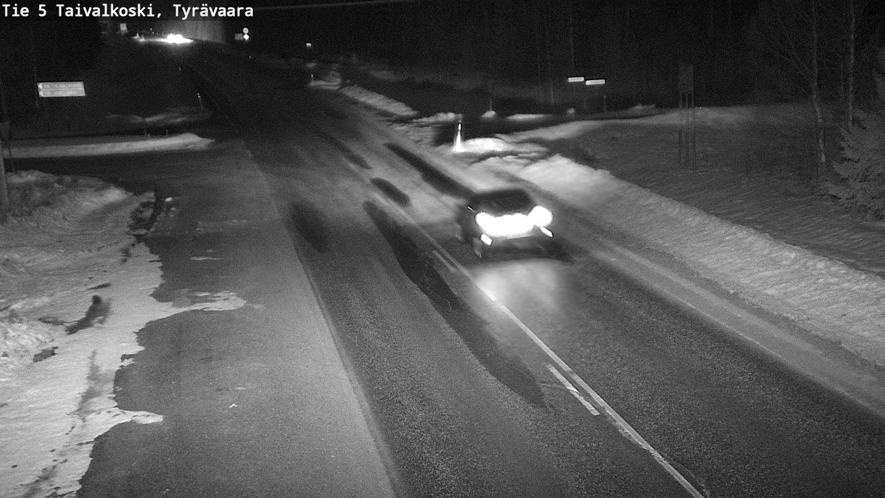 Kelikamerat Kuva Tie 5 Taivalkoski, Tyrävaara, Taivalkoski, Pohjois-Pohjanmaa