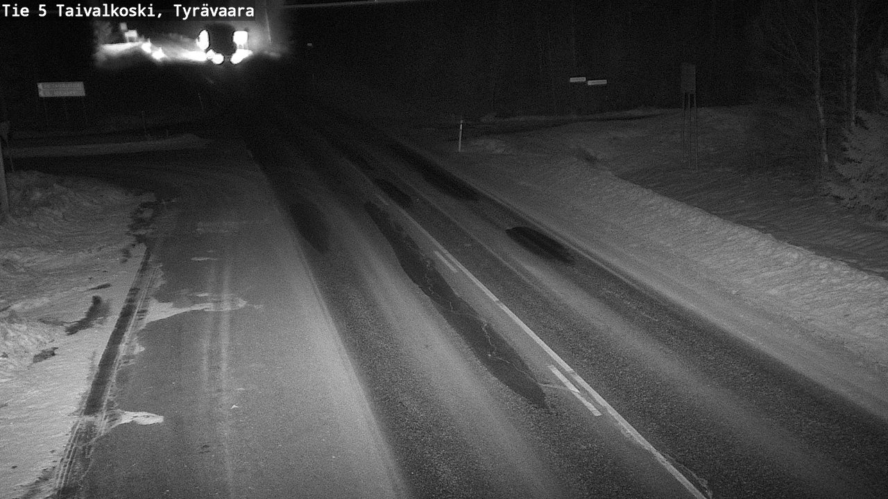 Kelikamerat Kuva Tie 5 Taivalkoski, Tyrävaara, Taivalkoski, Pohjois-Pohjanmaa