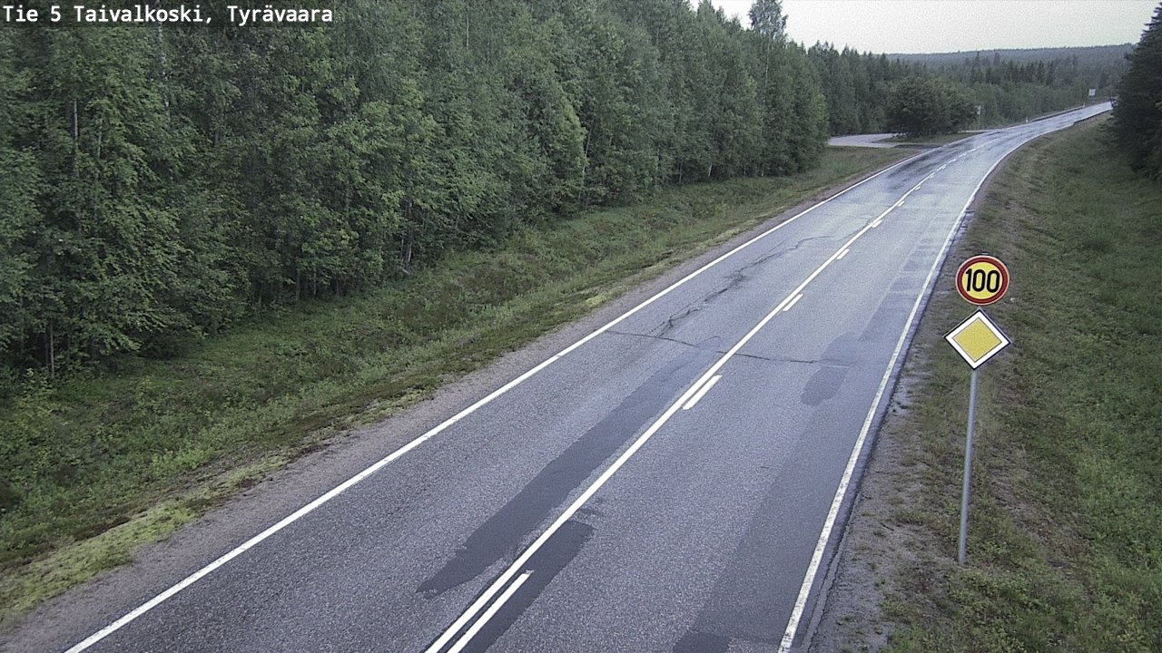 Kelikamerat Kuva Tie 5 Taivalkoski, Tyrävaara, Taivalkoski, Pohjois-Pohjanmaa