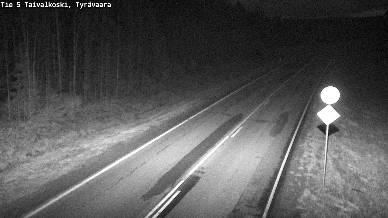 Kelikamerat Kuva Tie 5 Taivalkoski, Tyrävaara, Taivalkoski, Pohjois-Pohjanmaa