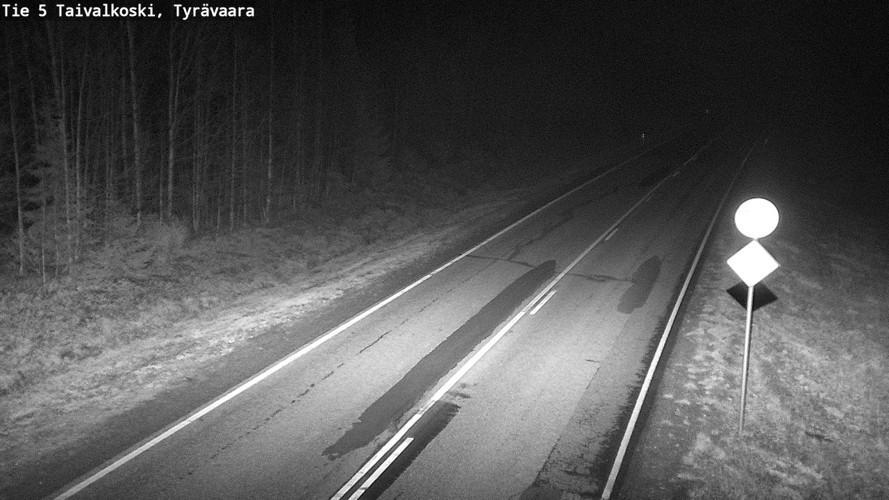 Kelikamerat Kuva Tie 5 Taivalkoski, Tyrävaara, Taivalkoski, Pohjois-Pohjanmaa