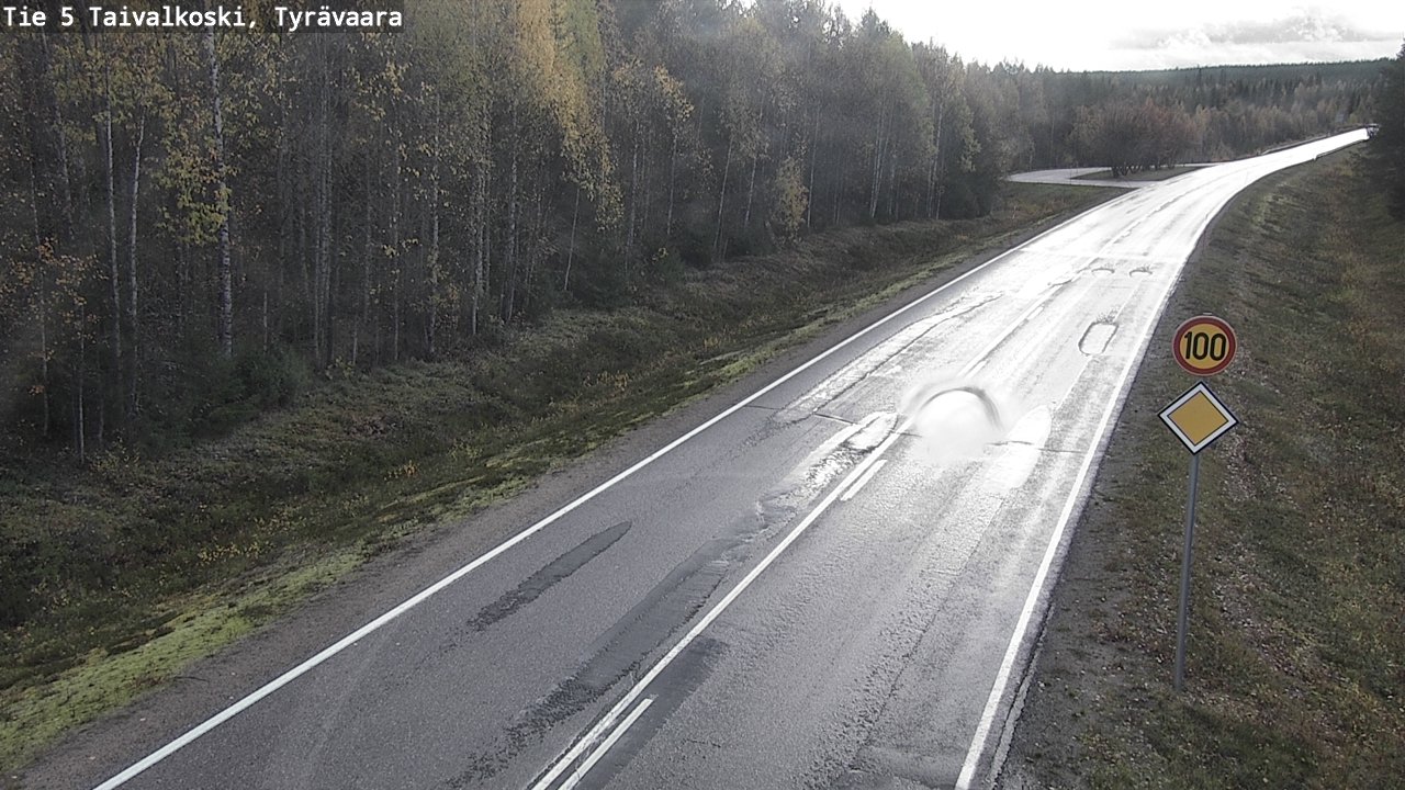 Kelikamerat Kuva Tie 5 Taivalkoski, Tyrävaara, Taivalkoski, Pohjois-Pohjanmaa