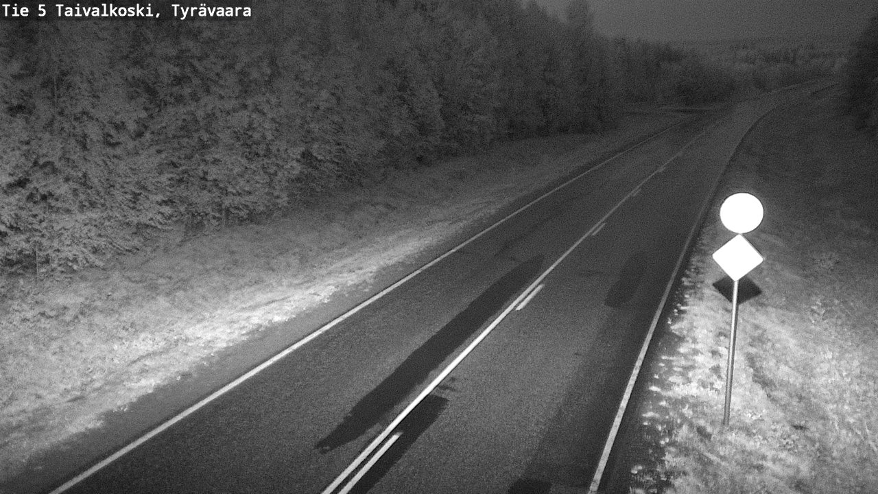 Kelikamerat Kuva Tie 5 Taivalkoski, Tyrävaara, Taivalkoski, Pohjois-Pohjanmaa