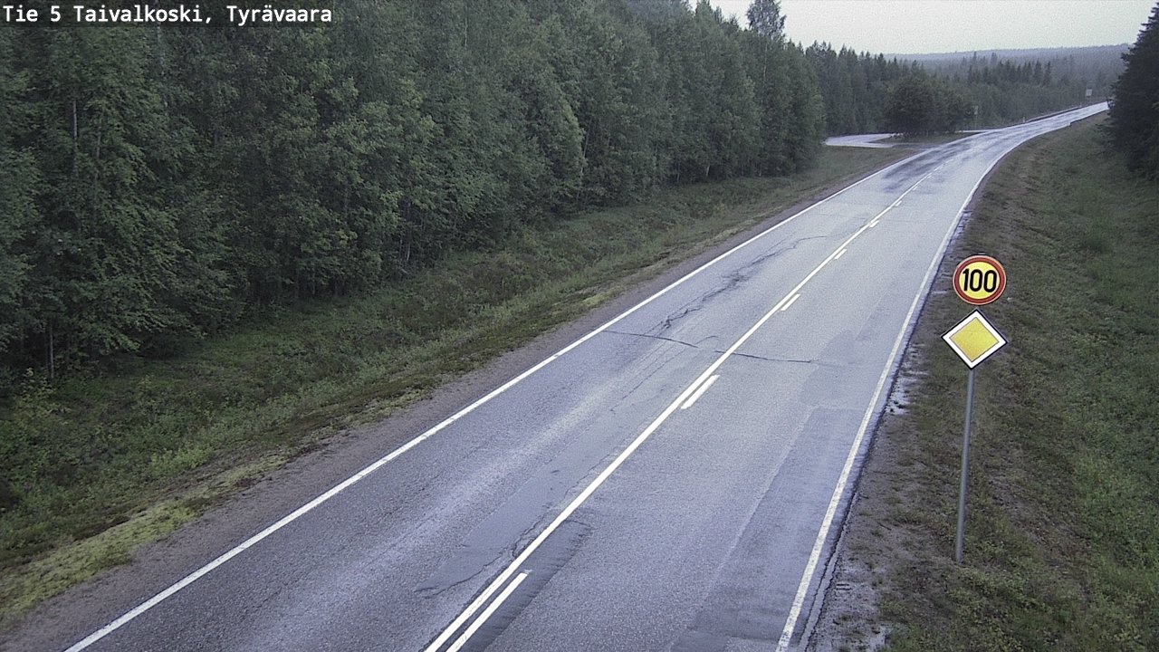 Kelikamerat Kuva Tie 5 Taivalkoski, Tyrävaara, Taivalkoski, Pohjois-Pohjanmaa