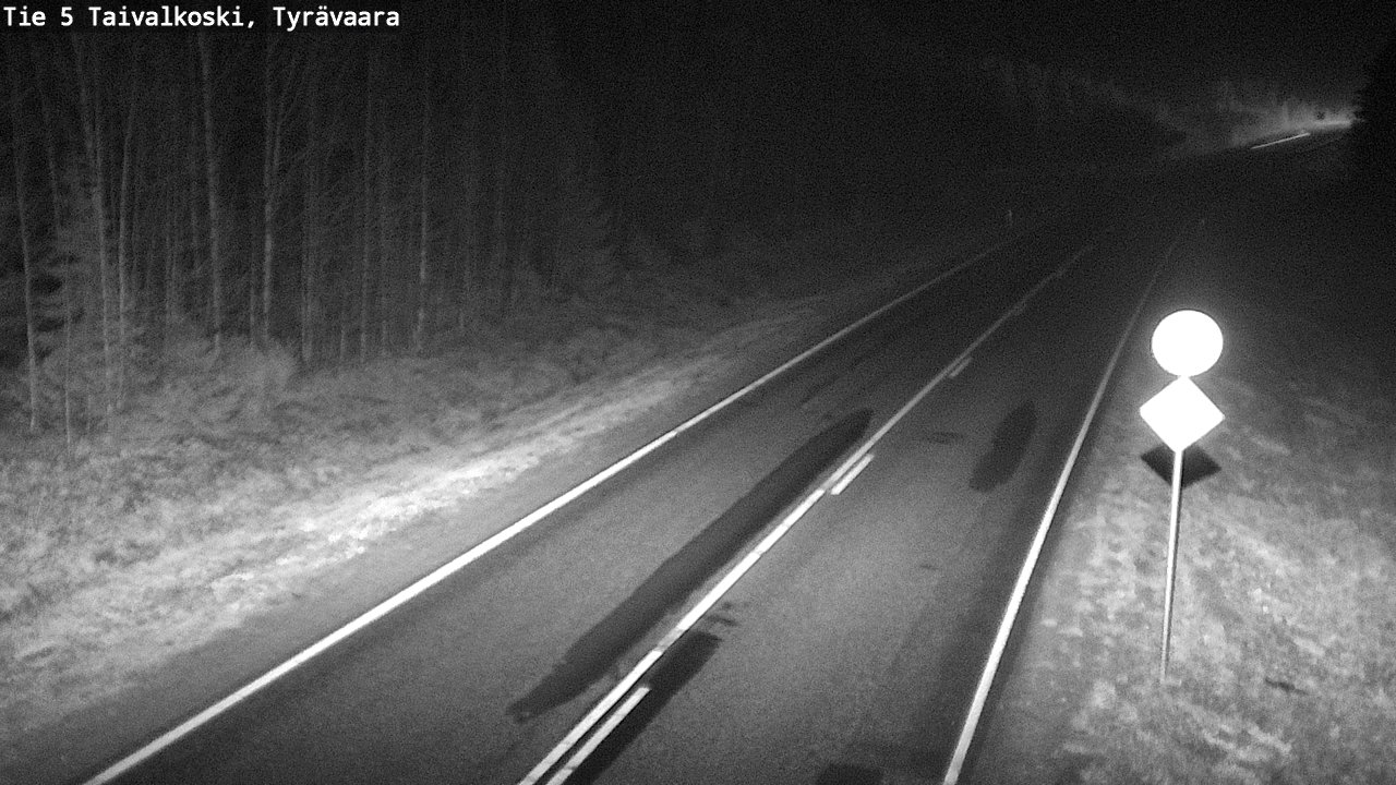 Kelikamerat Kuva Tie 5 Taivalkoski, Tyrävaara, Taivalkoski, Pohjois-Pohjanmaa