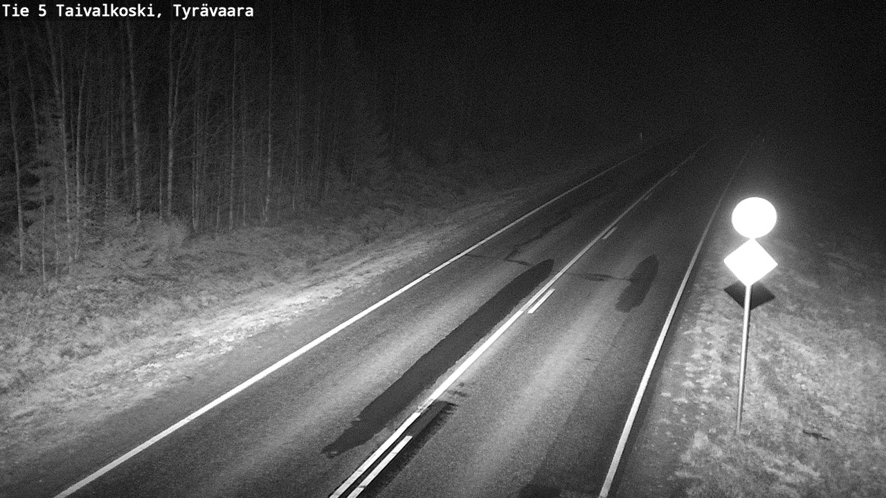 Kelikamerat Kuva Tie 5 Taivalkoski, Tyrävaara, Taivalkoski, Pohjois-Pohjanmaa