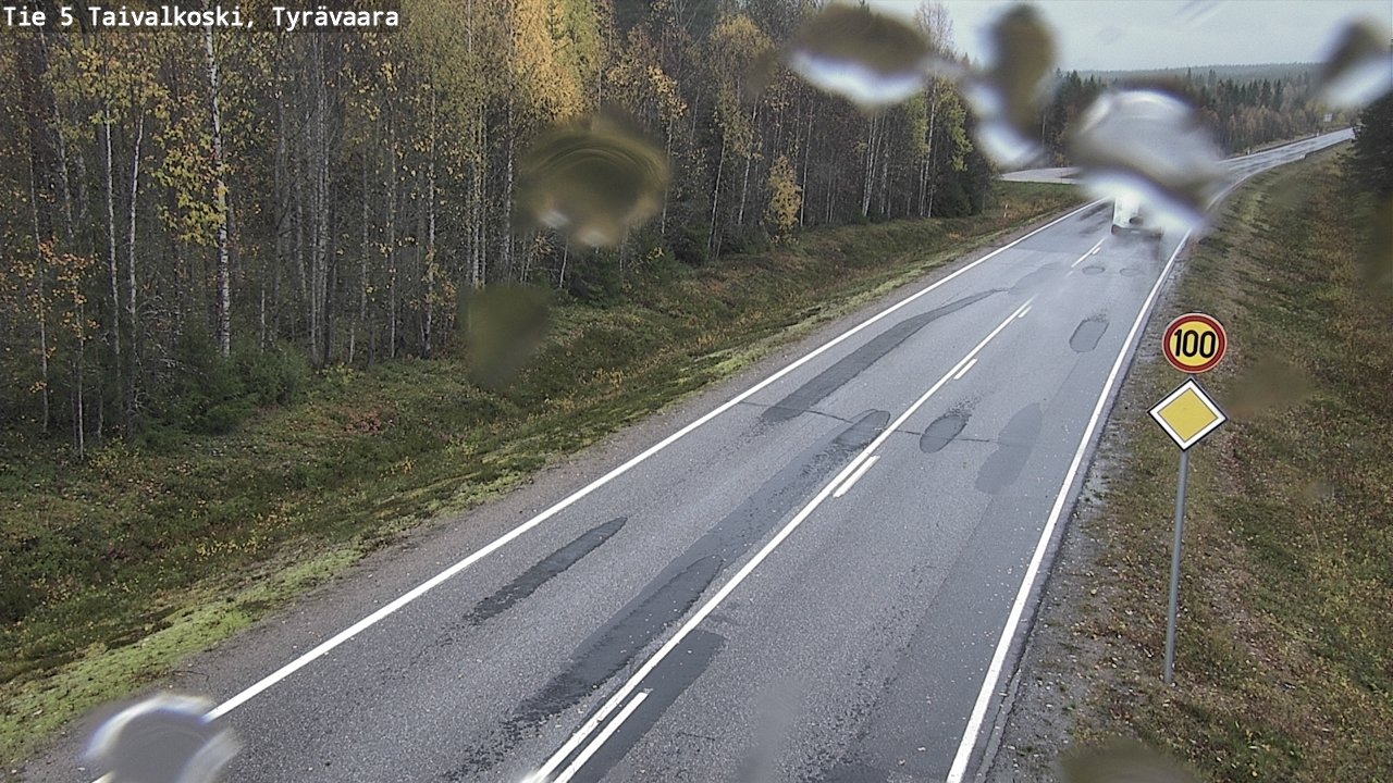 Kelikamerat Kuva Tie 5 Taivalkoski, Tyrävaara, Taivalkoski, Pohjois-Pohjanmaa