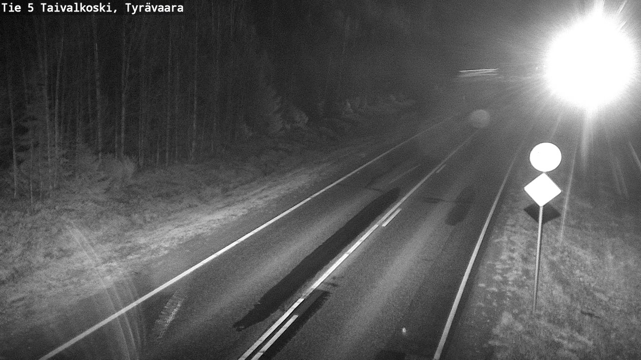 Kelikamerat Kuva Tie 5 Taivalkoski, Tyrävaara, Taivalkoski, Pohjois-Pohjanmaa