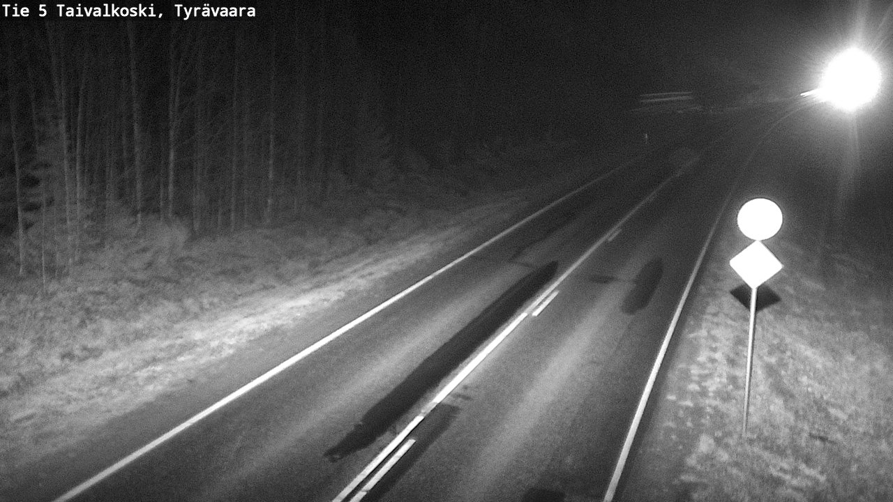 Kelikamerat Kuva Tie 5 Taivalkoski, Tyrävaara, Taivalkoski, Pohjois-Pohjanmaa