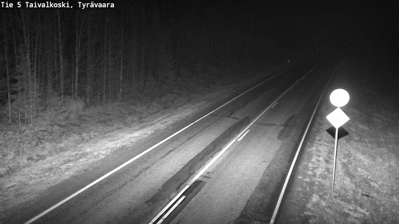 Kelikamerat Kuva Tie 5 Taivalkoski, Tyrävaara, Taivalkoski, Pohjois-Pohjanmaa