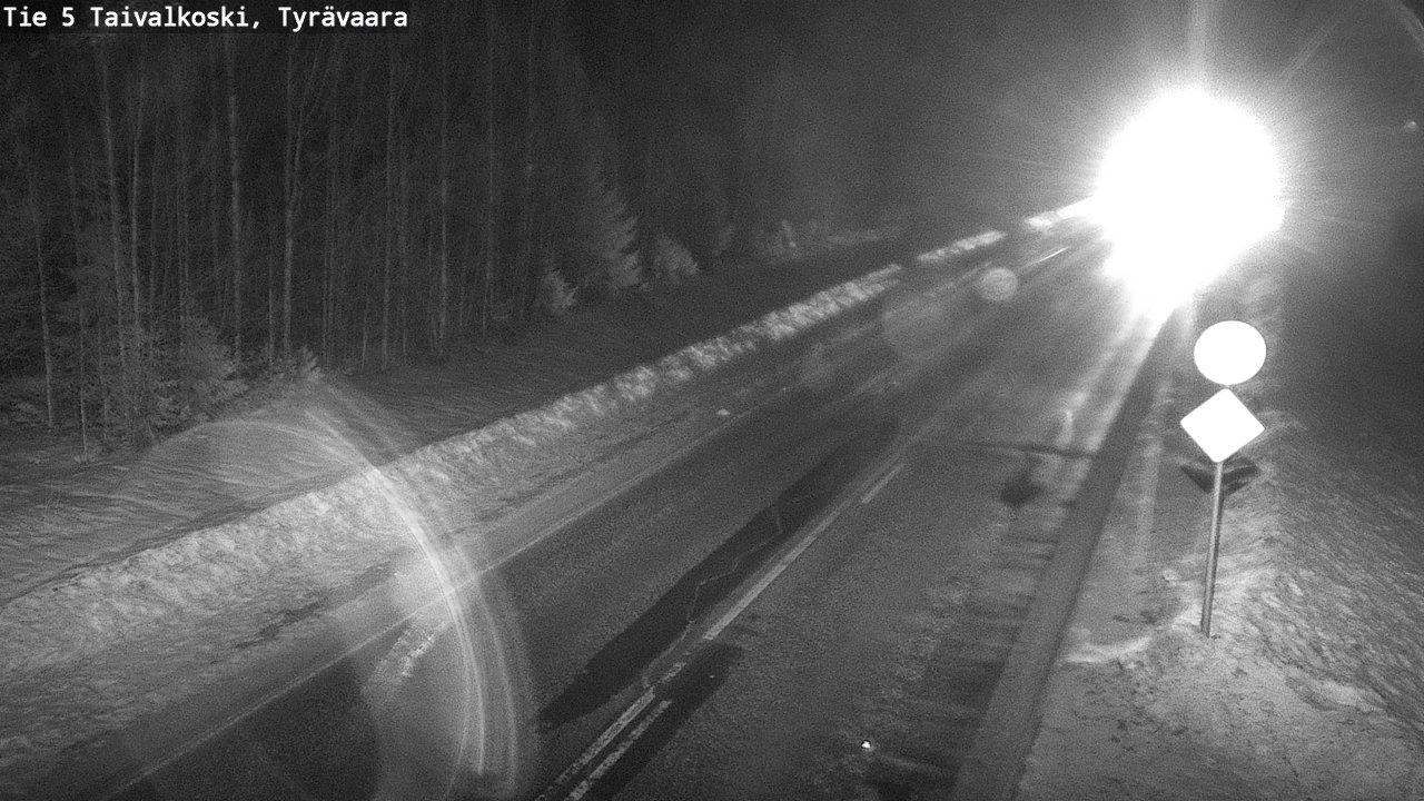 Kelikamerat Kuva Tie 5 Taivalkoski, Tyrävaara, Taivalkoski, Pohjois-Pohjanmaa