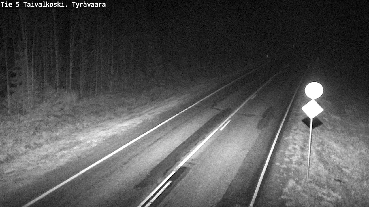 Kelikamerat Kuva Tie 5 Taivalkoski, Tyrävaara, Taivalkoski, Pohjois-Pohjanmaa