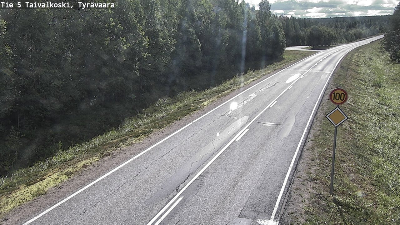 Kelikamerat Kuva Tie 5 Taivalkoski, Tyrävaara, Taivalkoski, Pohjois-Pohjanmaa