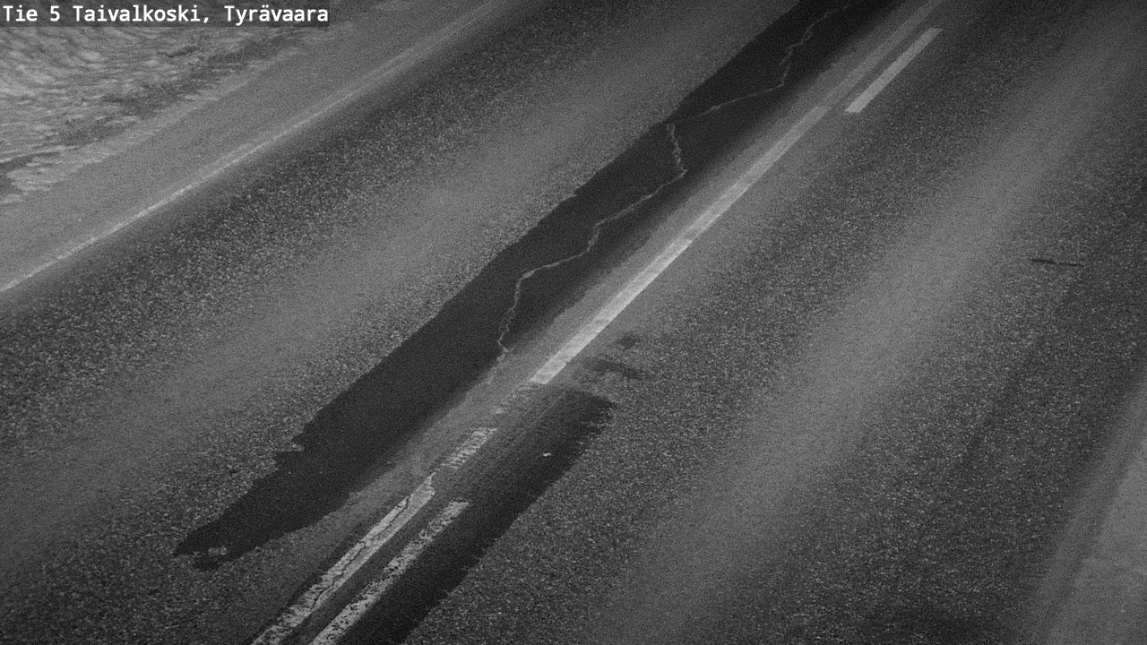 Kelikamerat Kuva Tie 5 Taivalkoski, Tyrävaara, Taivalkoski, Pohjois-Pohjanmaa