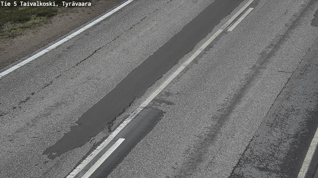 Kelikamerat Kuva Tie 5 Taivalkoski, Tyrävaara, Taivalkoski, Pohjois-Pohjanmaa