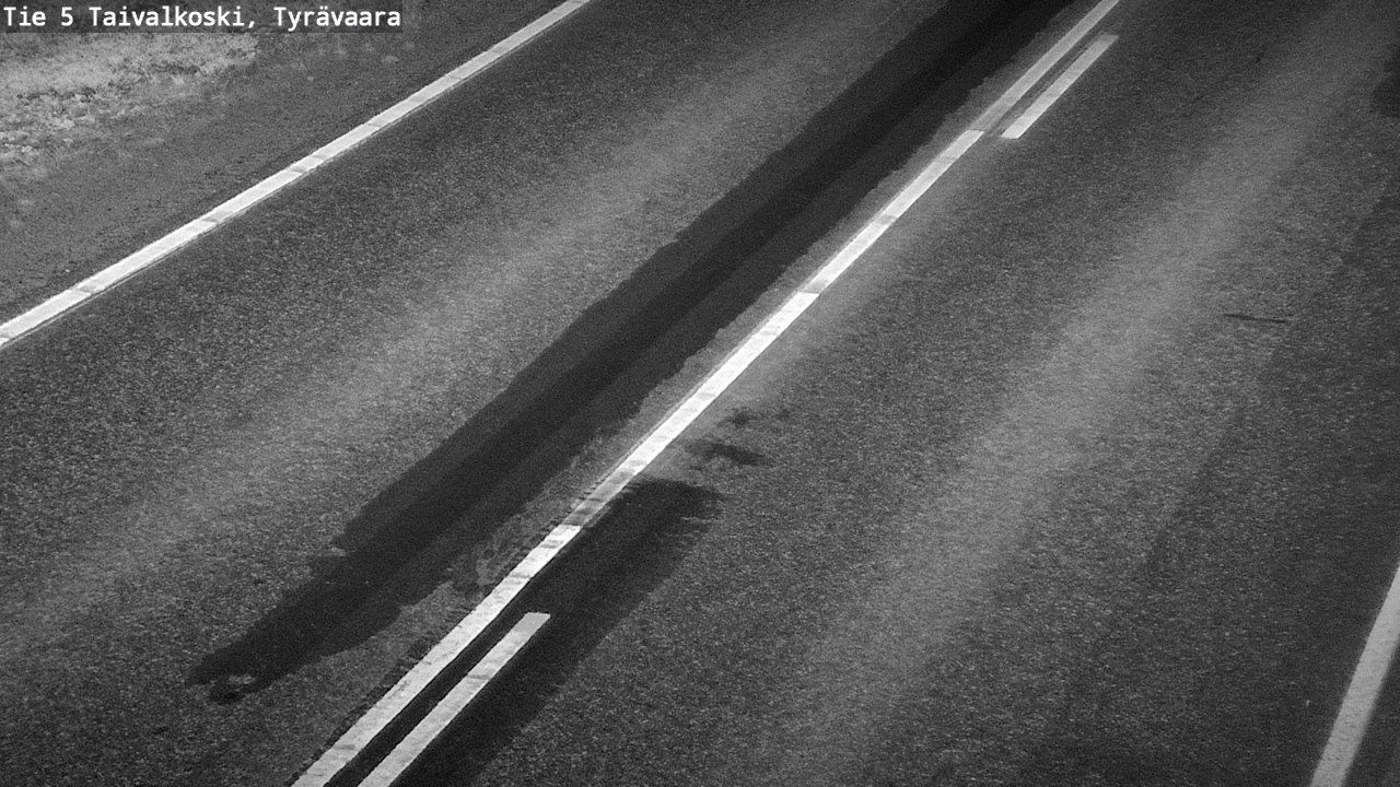 Kelikamerat Kuva Tie 5 Taivalkoski, Tyrävaara, Taivalkoski, Pohjois-Pohjanmaa